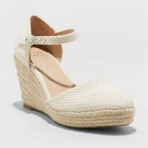 A NEW DAY Wedge Espadrille Pump Sz 10